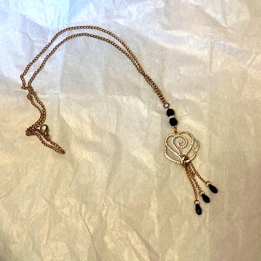 Rhinestone necklace